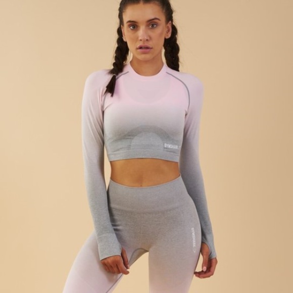 Gymshark Tops - NWT Gymshark Ombre Crop Top, small